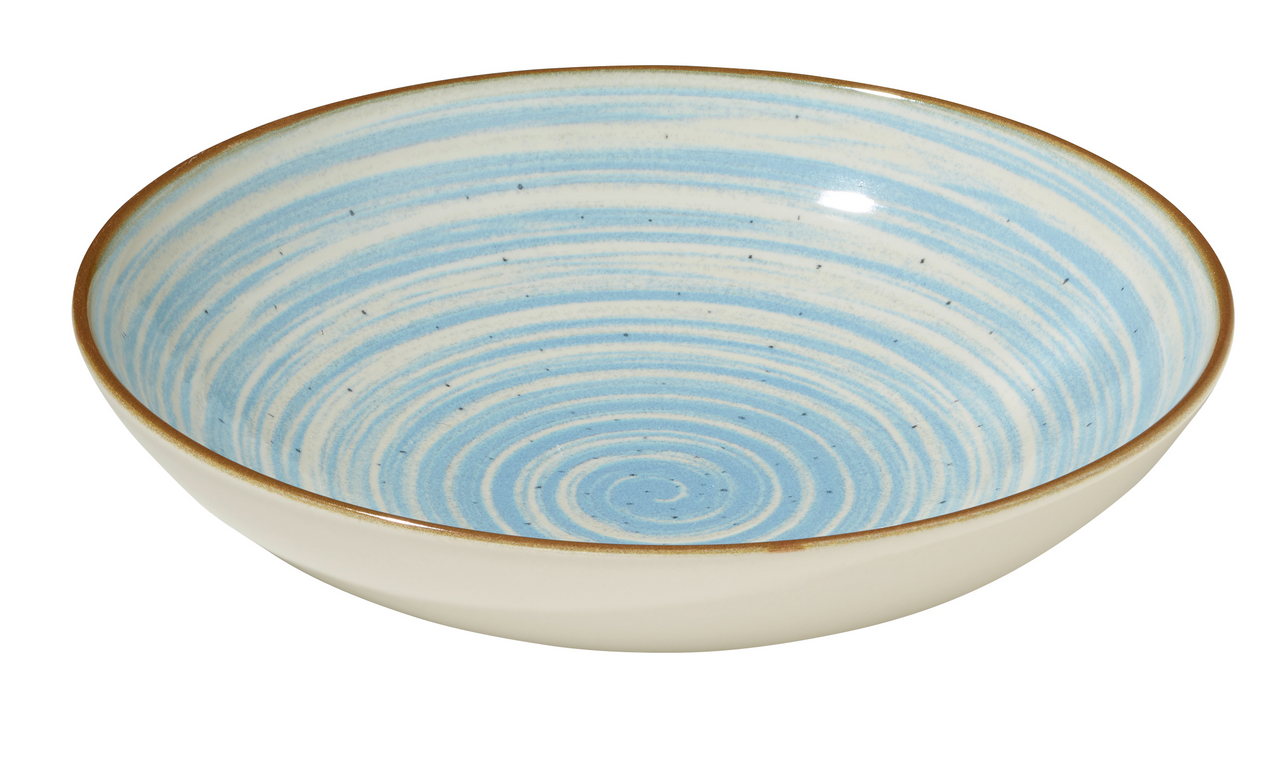 METRO PROFESSIONAL Madleen Tanier hlboký 21 cm modrý 6 ks