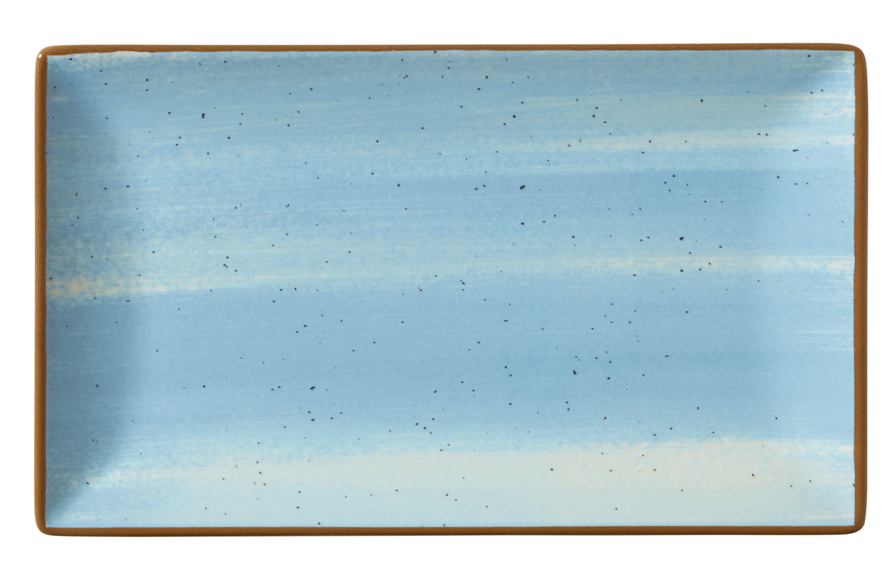 METRO PROFESSIONAL Madleen Podnos 25 x 14,5 cm modrý 6 ks