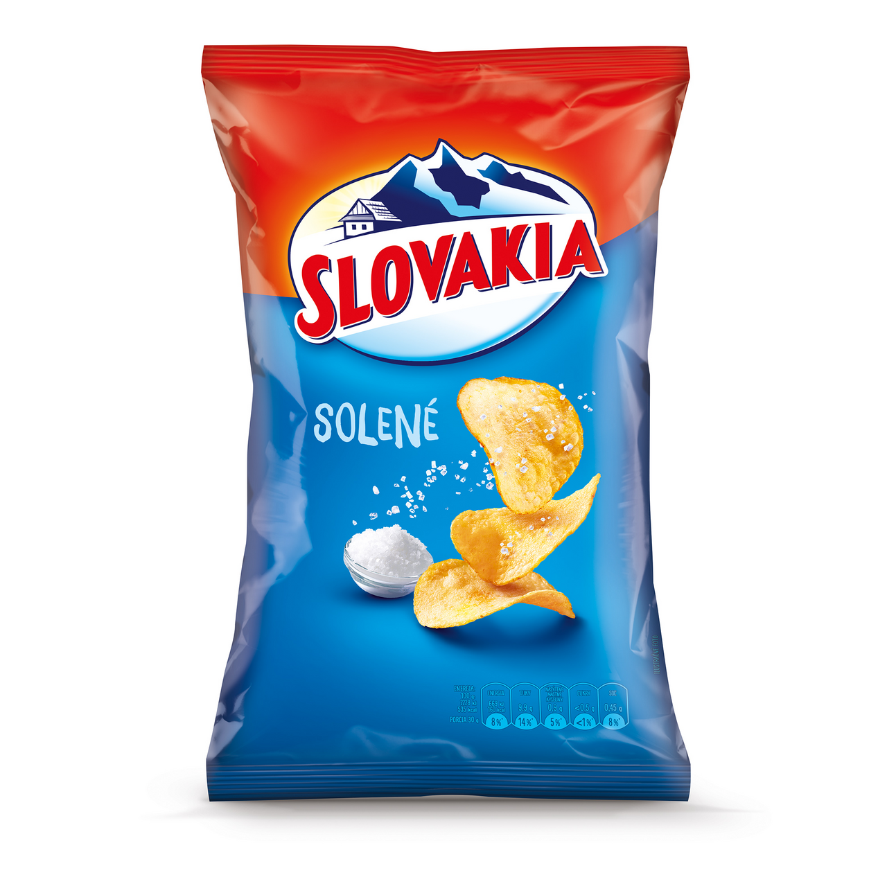 SLOVAKIA Chips solené 130 g
