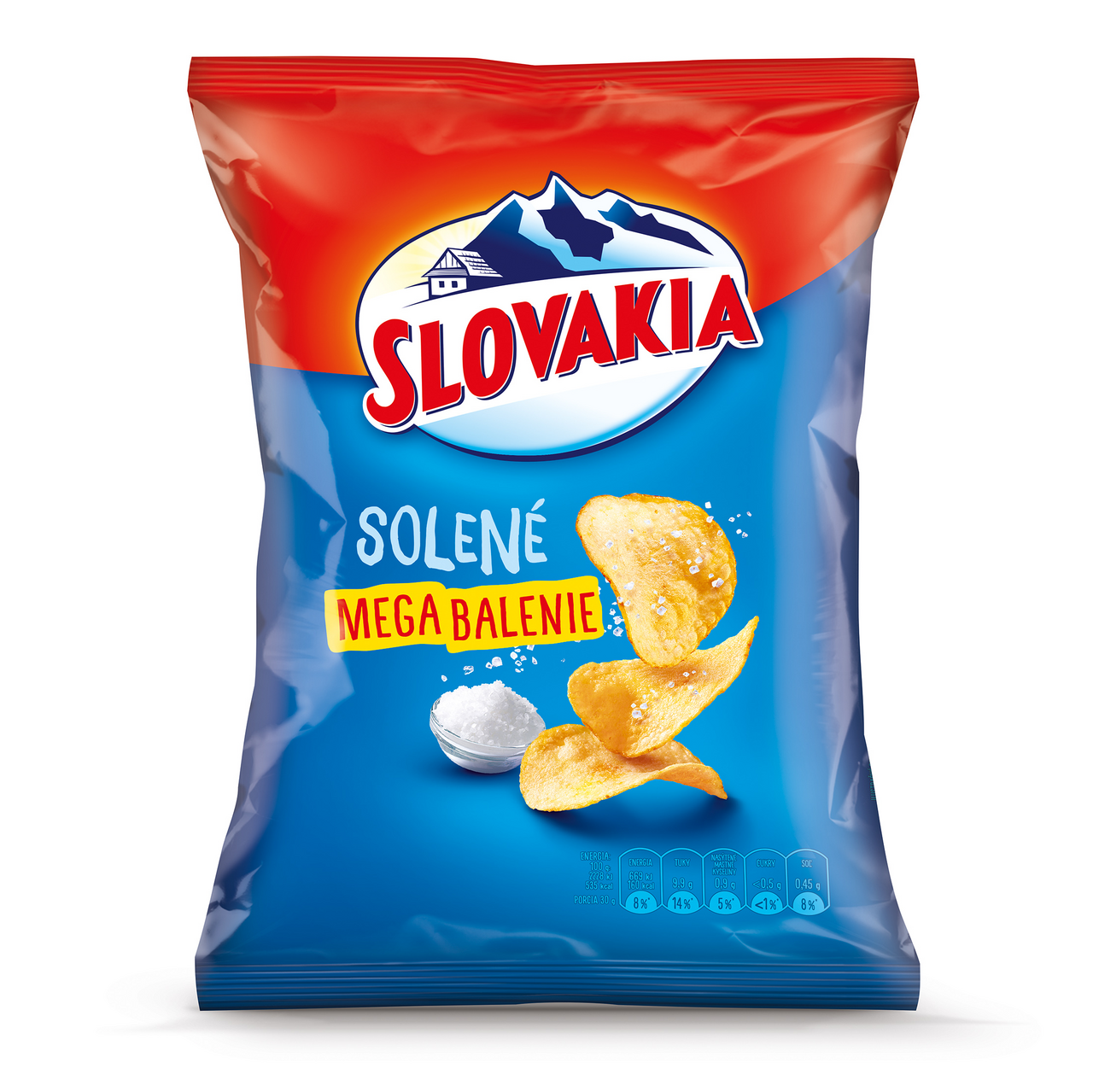 SLOVAKIA Chips solené 200 g