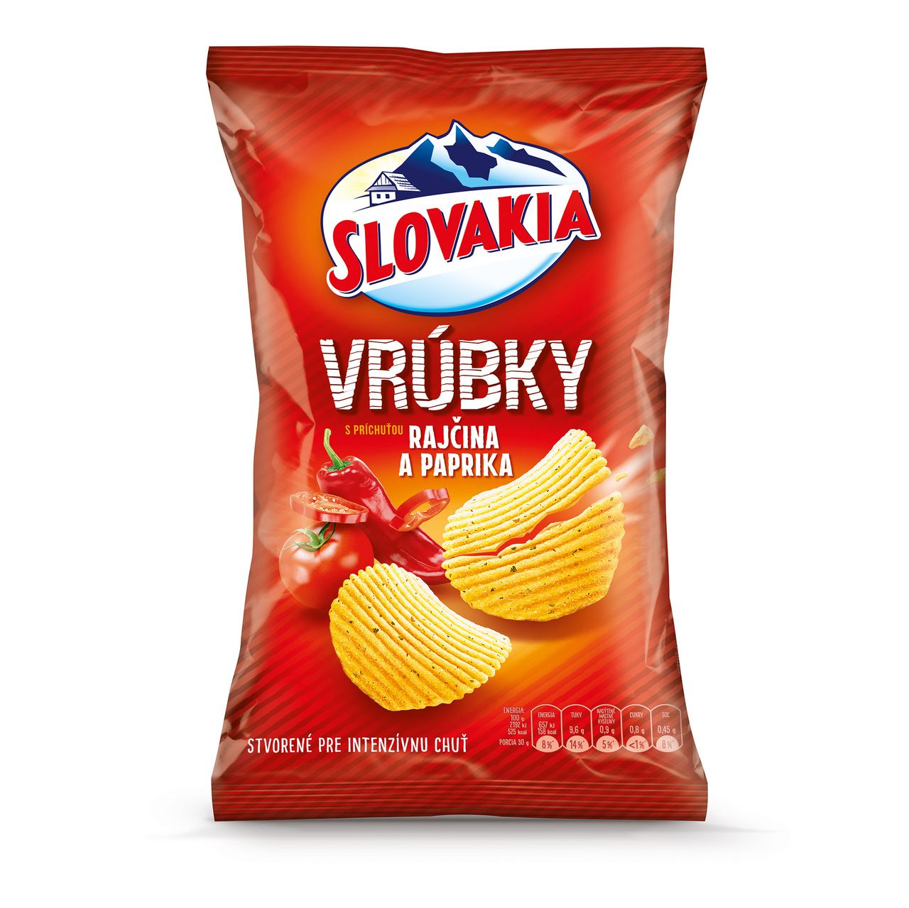 SLOVAKIA Vrúbky rajčina a paprika 120 g