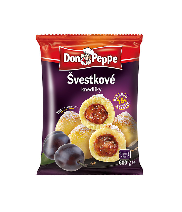 DON PEPPE Knedličky slivkové mraz. 600 g
