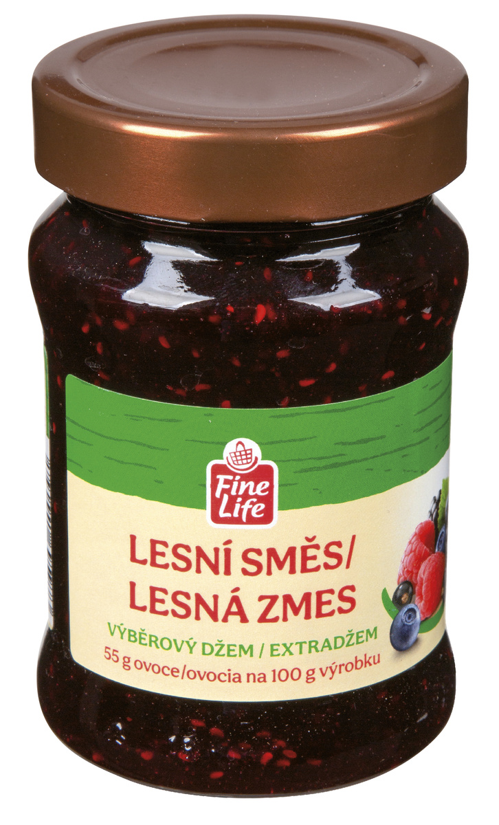 Fine Life Džem výberový lesná zmes 340 g