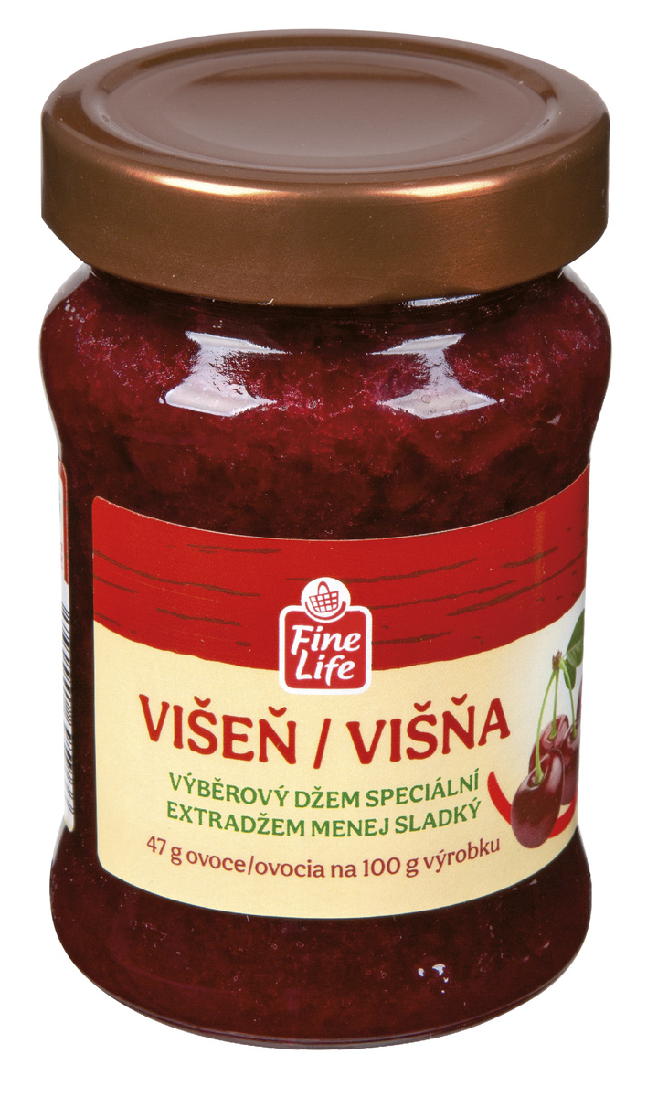 Fine Life Džem výberový višňa 340 g