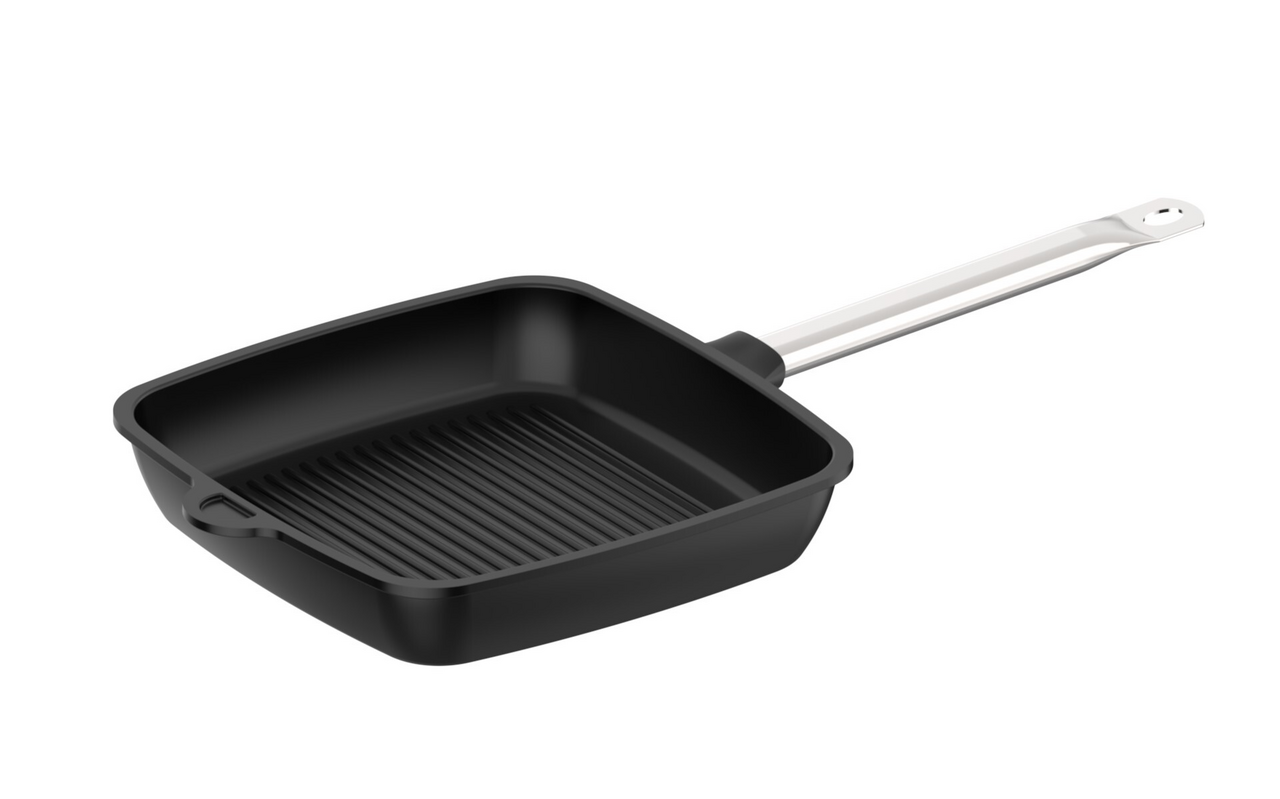 METRO PROFESSIONAL Panvica na grilovanie 28 x 28 cm liatina/teflon 1 ks