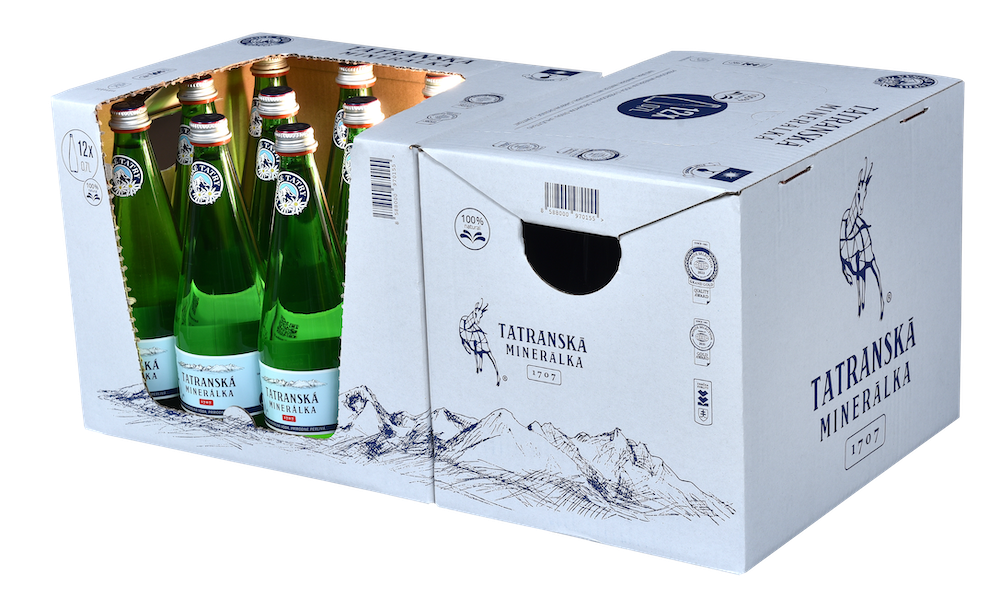 TATRANSKÁ MINERÁLKA 12 x 700 ml SKLO