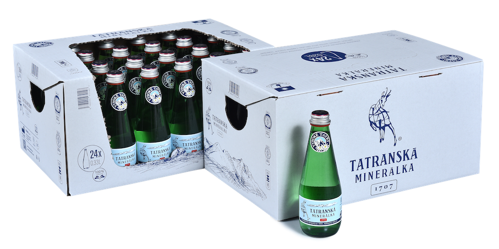 TATRANSKÁ MINERÁLKA 24 x 330 ml SKLO