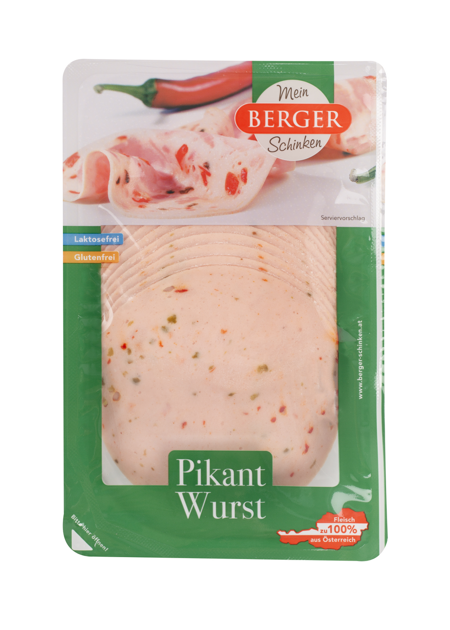BERGER Pikant Wurst chlad. 150 g
