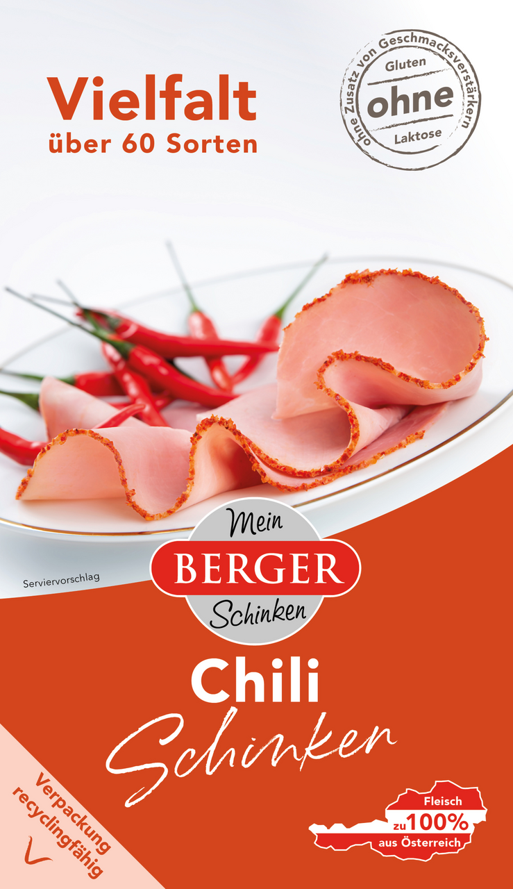BERGER Chili Schinken chlad. 100 g