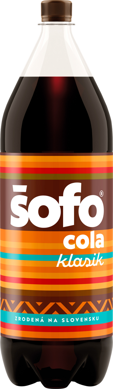 ŠOFOCOLA Klasik kolový nápoj 6 x 2 l vratná PET fľaša