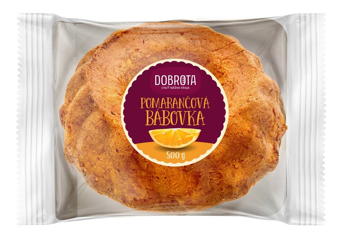 DOBROTA Bábovka pomarančová 500 g