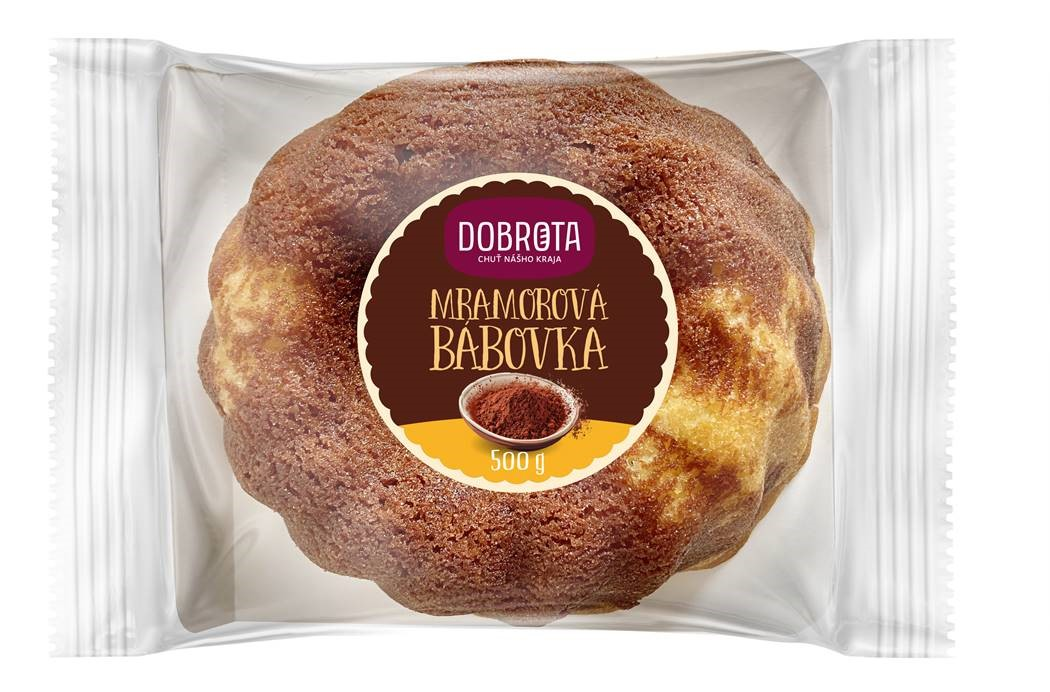 DOBROTA Bábovka mramorová 500 g