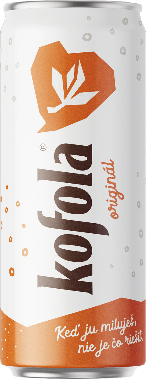 kofola Original kolový nápoj 24 x 330 ml vratná plechovka