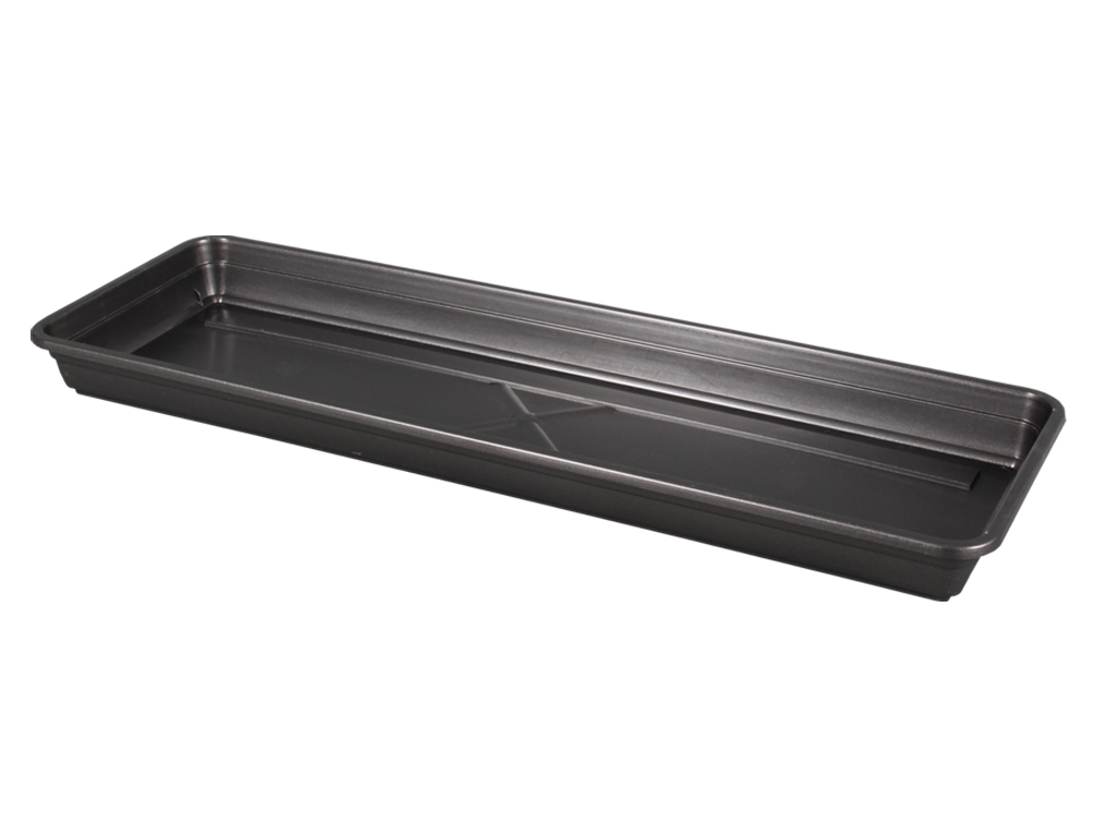 NOHEL-GARDEN Podmiska pod truhlík Lobelia 60 cm antracit 1 ks