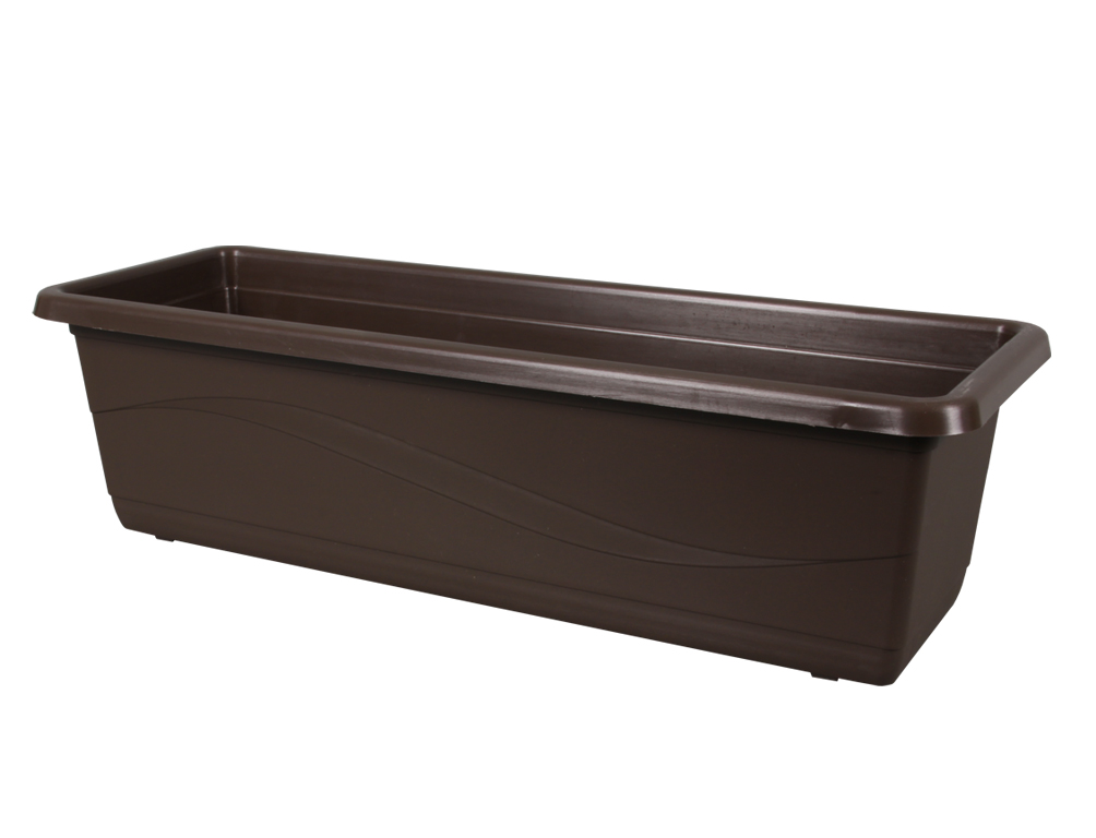 NOHEL-GARDEN Truhlík Lobelia 50 cm plast hnedý 1 ks