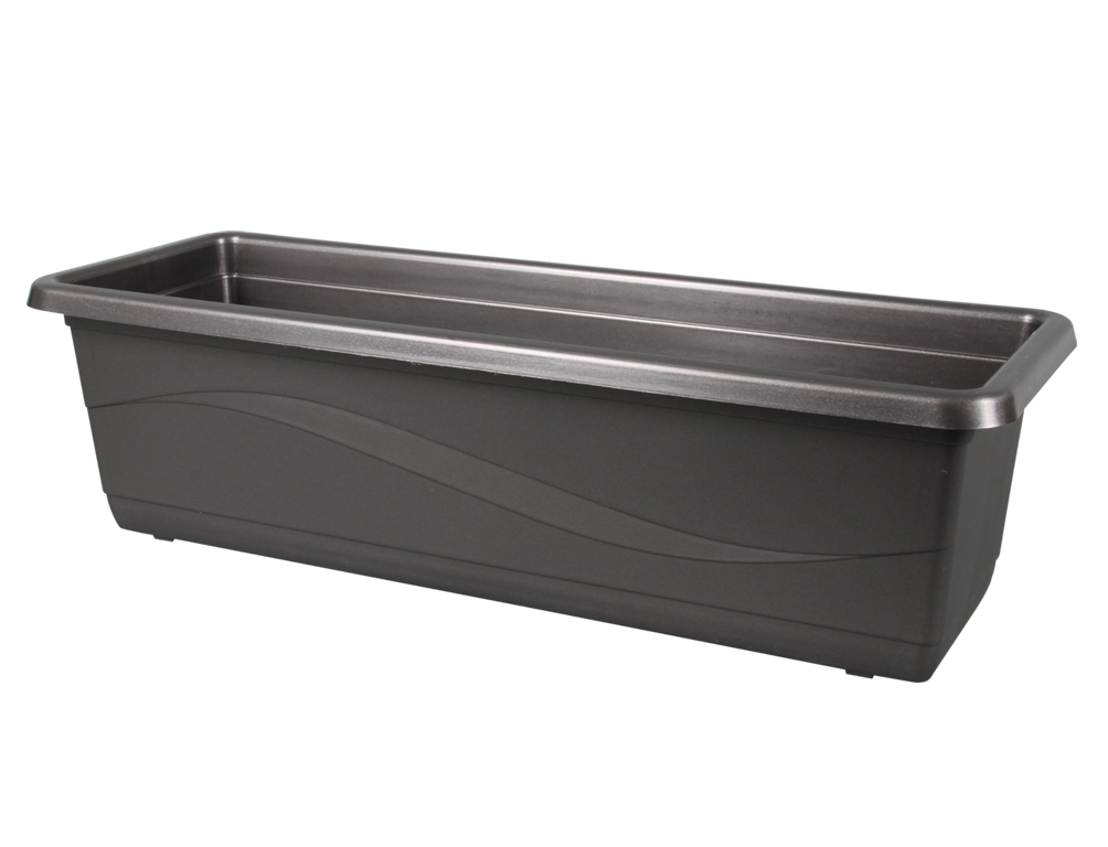 NOHEL-GARDEN Truhlík Lobelia 60 cm plast antracit 1 ks