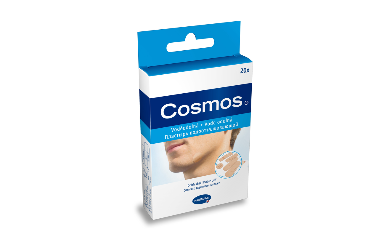 HARTMANN Cosmos náplaste vode odolné 5 veľkosti 20 ks