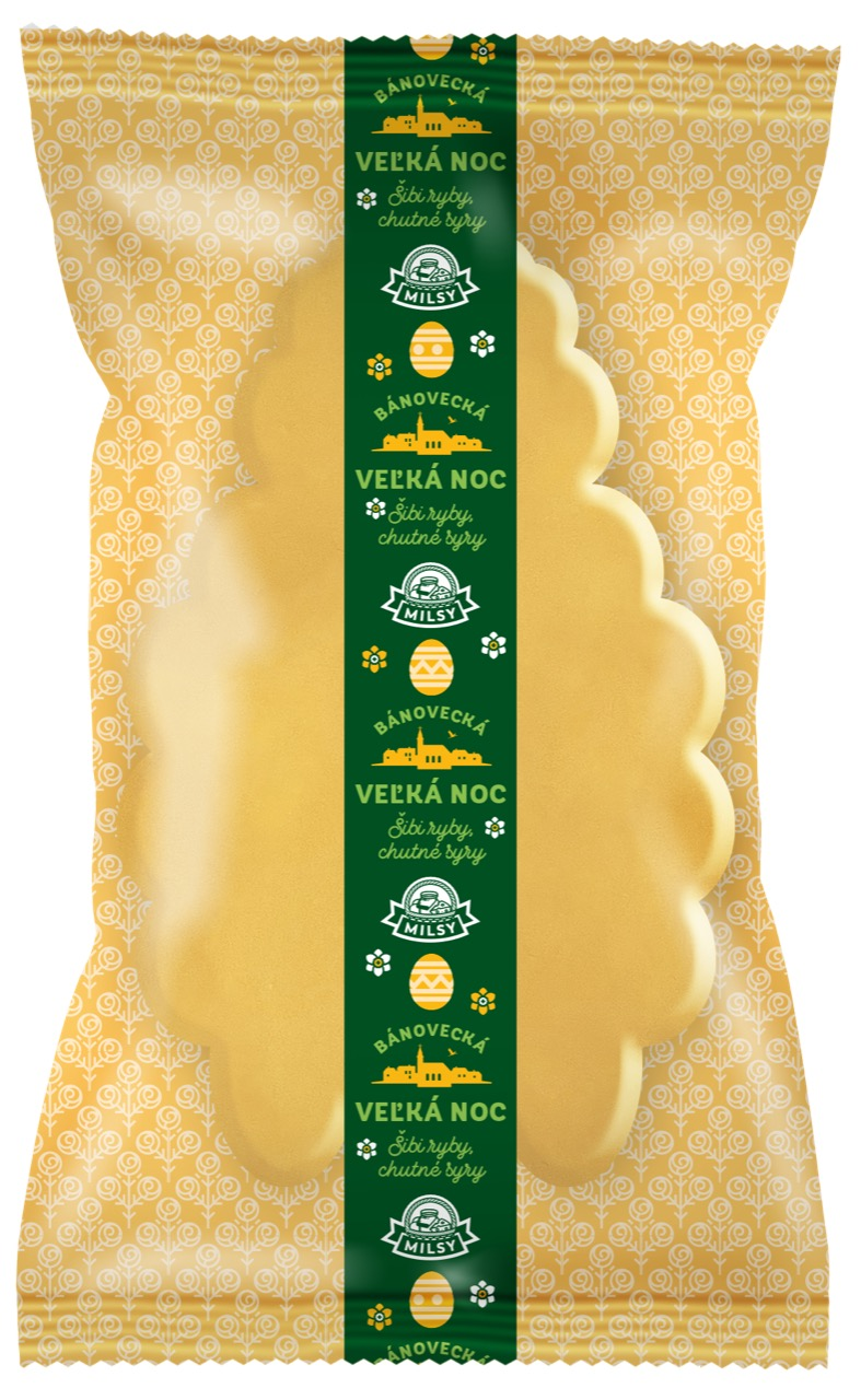 MILSY Bánovecký Veľkonočný syr údený chlad. 190 g