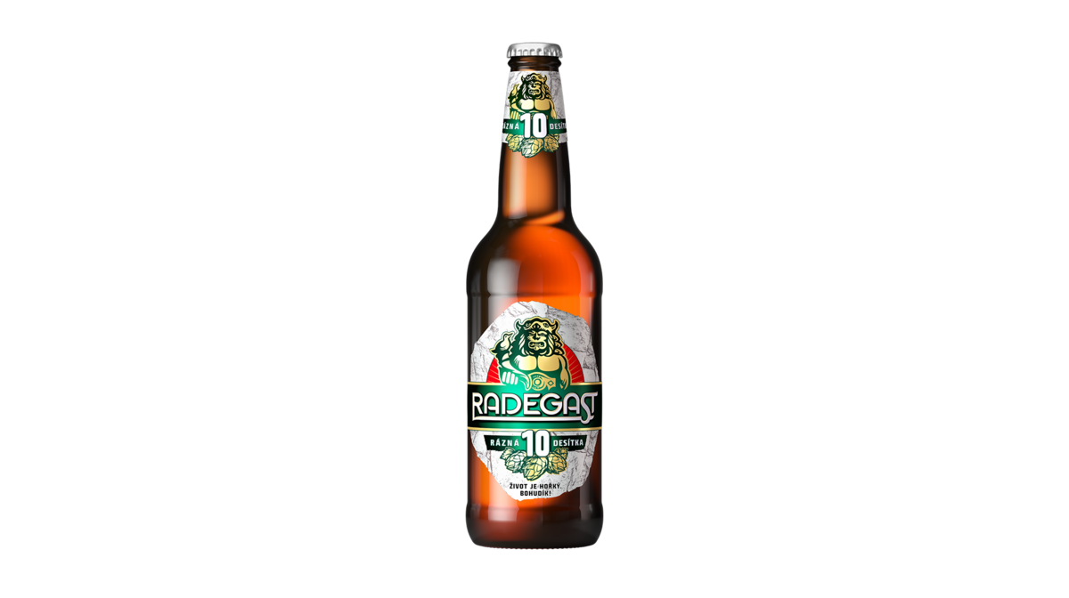 RADEGAST 10° pivo 20 x 500 ml SKLO
