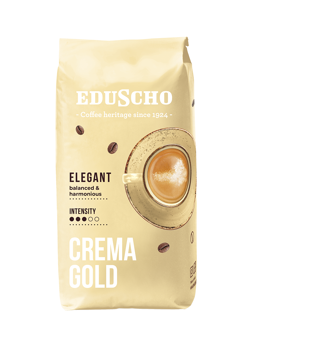 EDUSCHO Crema Gold káva zrnková 1 kg