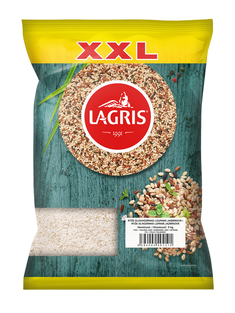 LAGRIS Ryža jazmínová 5 kg