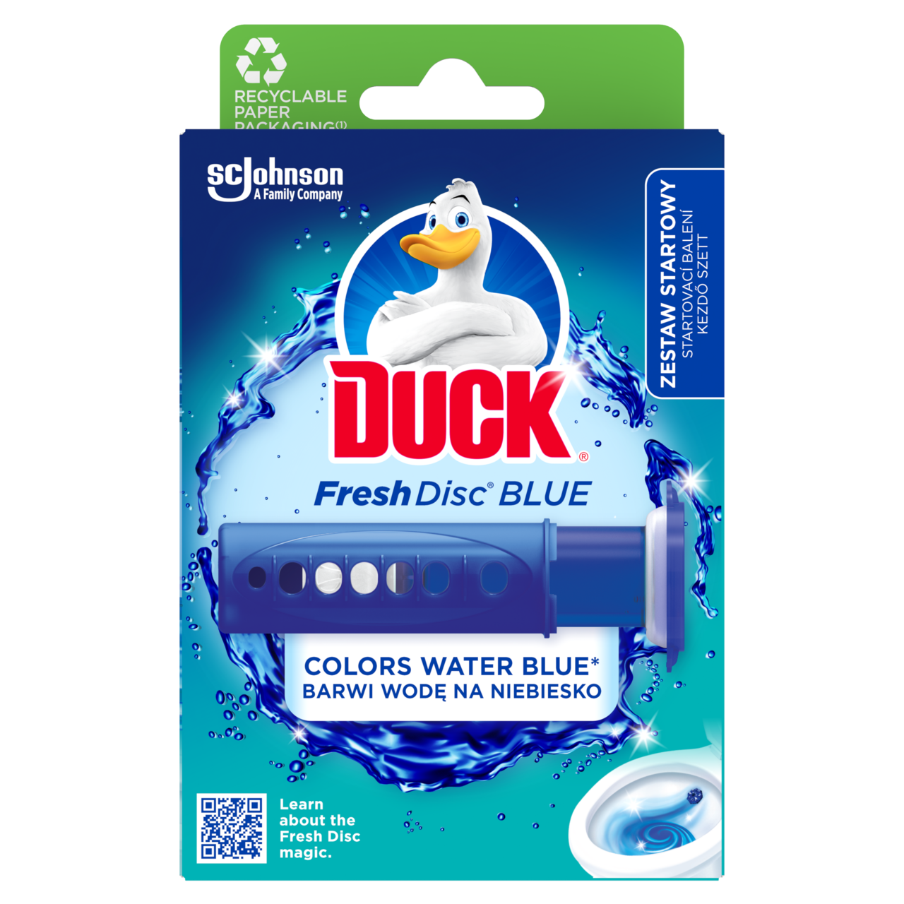 Duck Fresh Discs čistič WC blue 36 ml