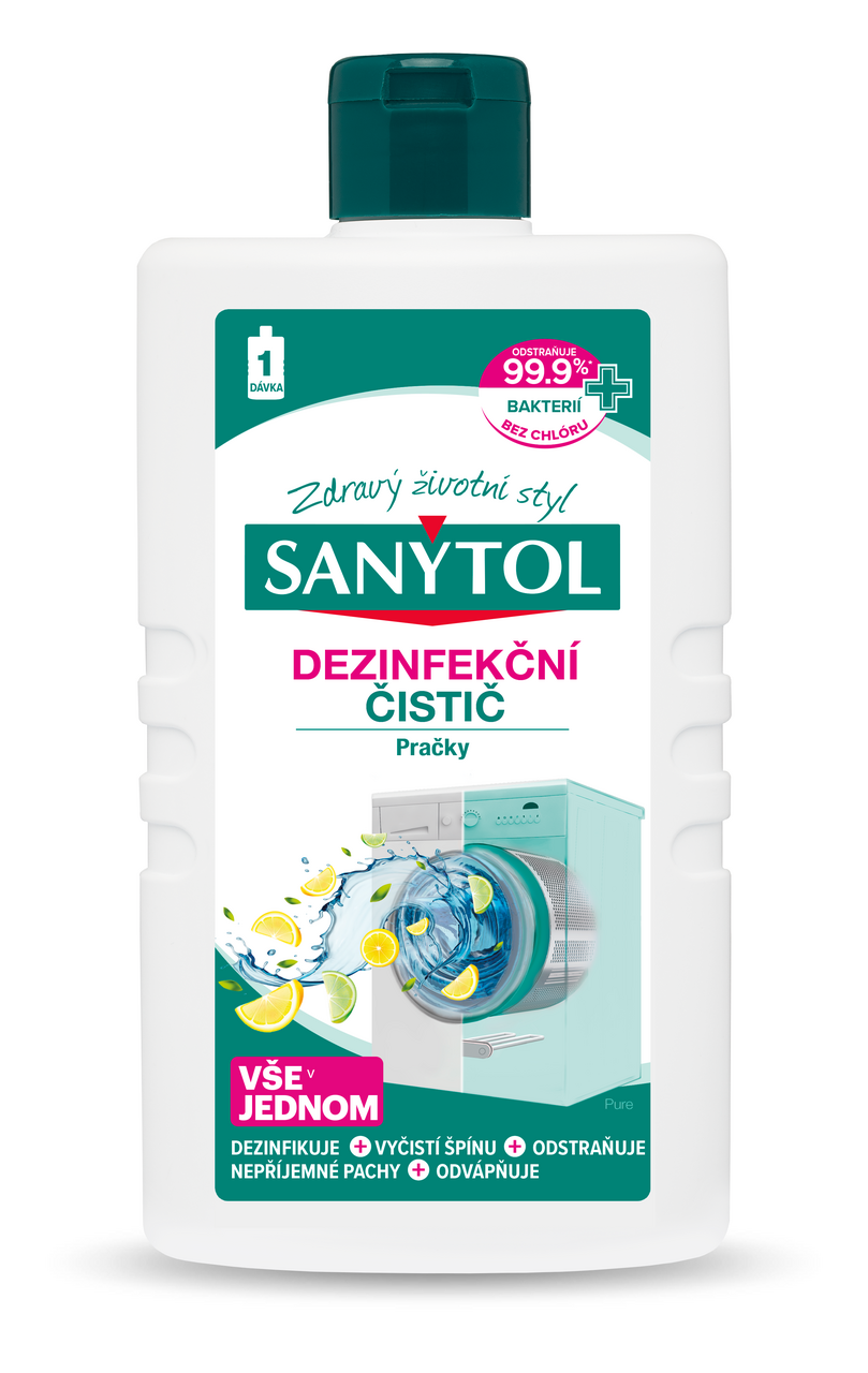 SANYTOL Dezinfekčný čistič práčky 240 ml