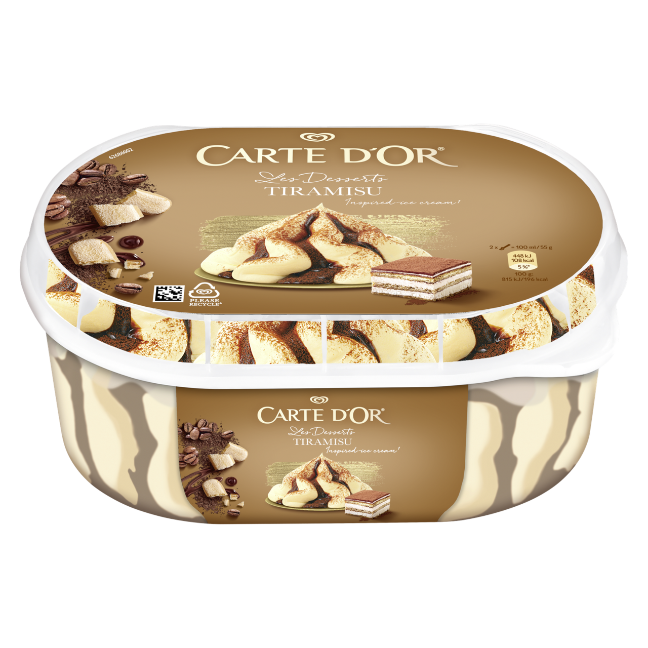 CARTE D'OR Tiramisu zmrzlina mraz. 825 ml