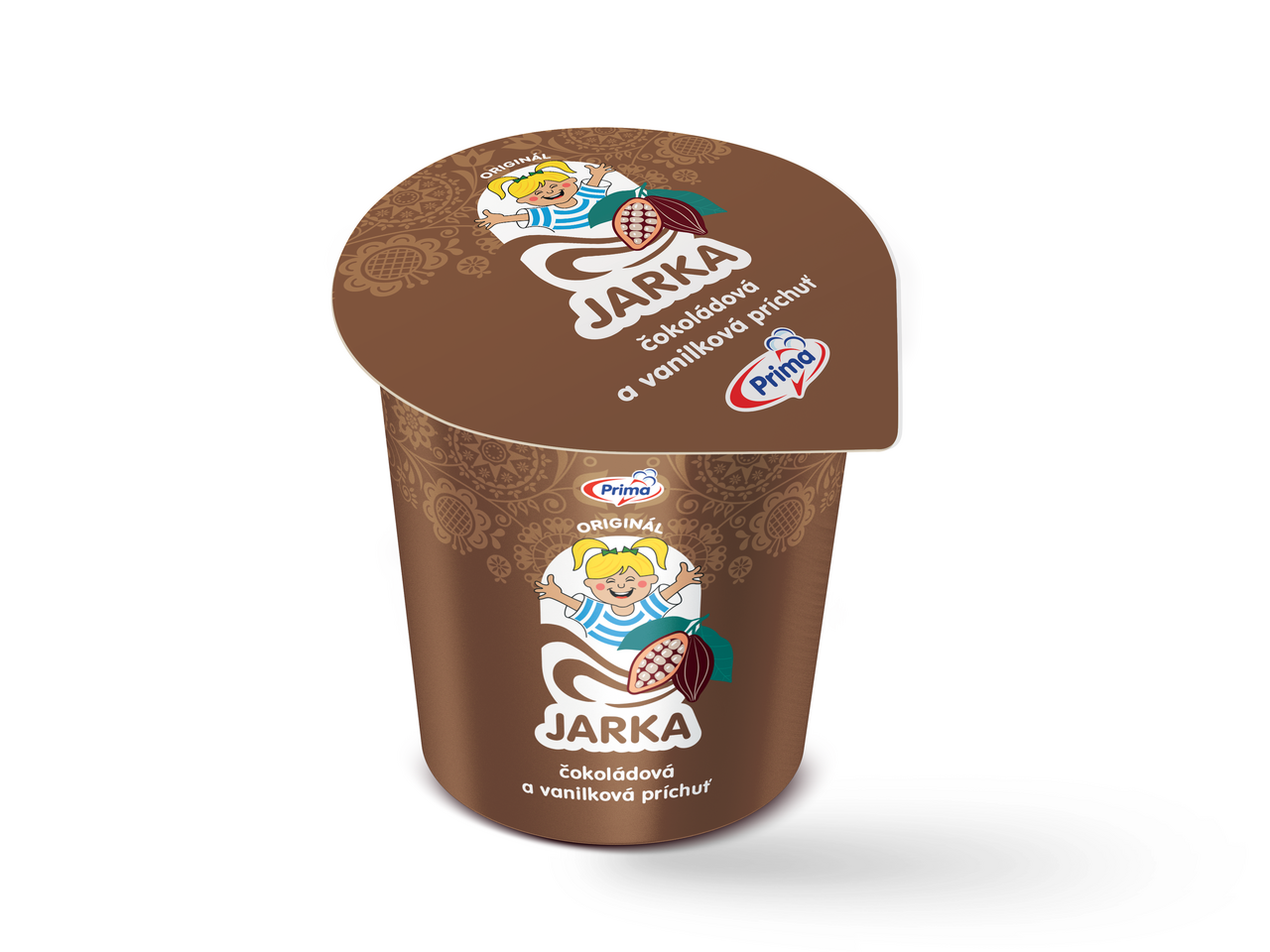 Prima JARKA Zmrzlina vanilková s kakaovým krémom mraz. 350 ml