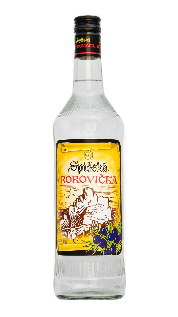 FRUCONA Spišská borovička 38% 700 ml