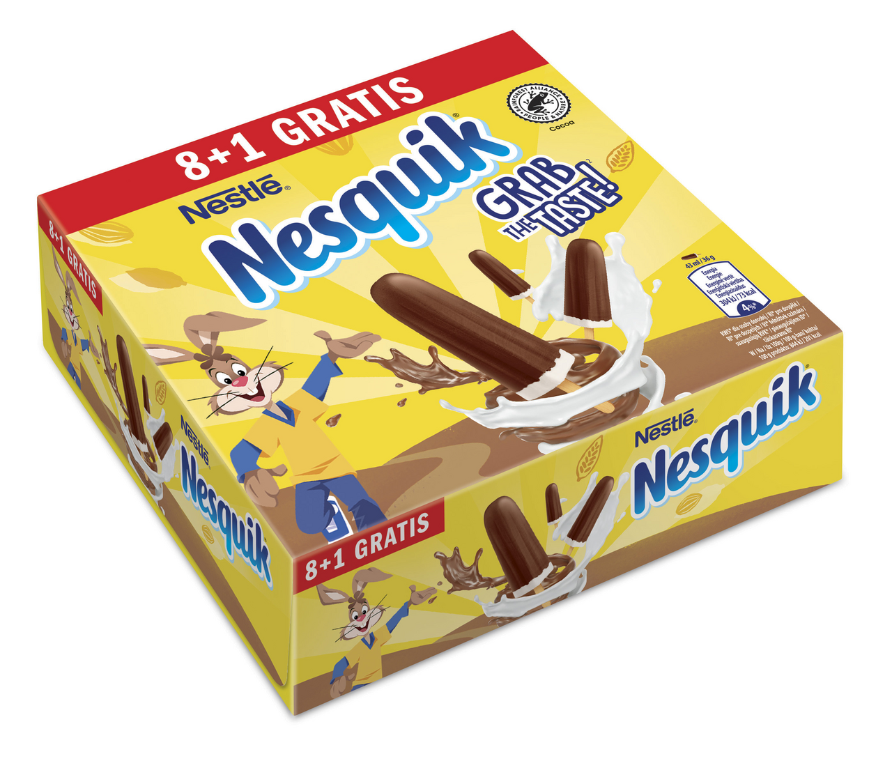 Nestlé Nesguik nanuk mraz. 9 x 43 ml