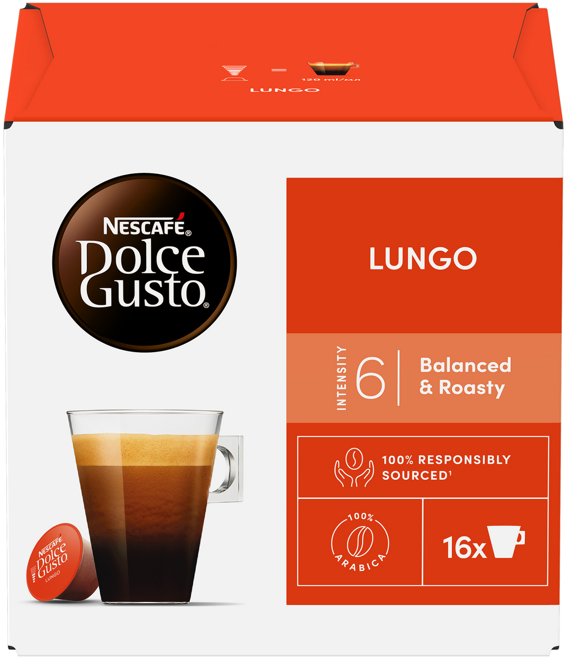 NESCAFÉ Dolce Gusto Lungo kapsuly 90 g