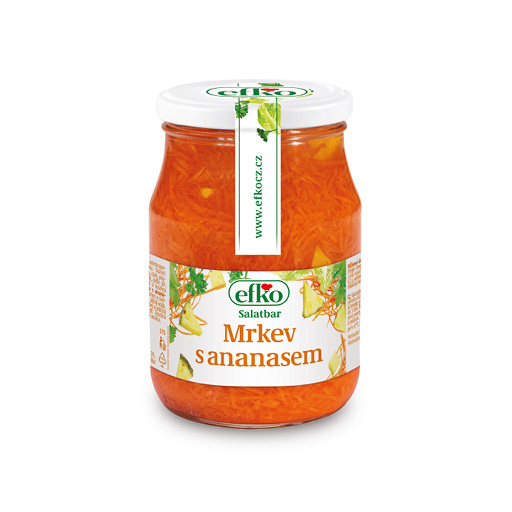 EFKO Mrkva s ananásom 370 ml