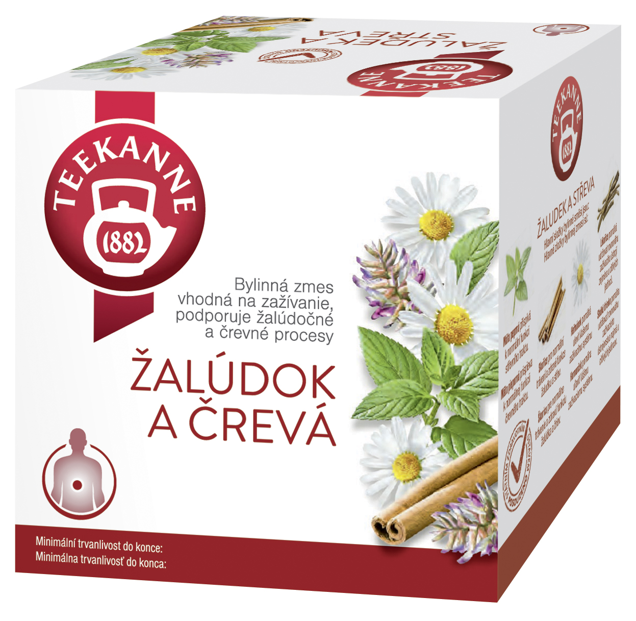 TEEKANNE Žalúdok a črevá funkčný čaj 20 g