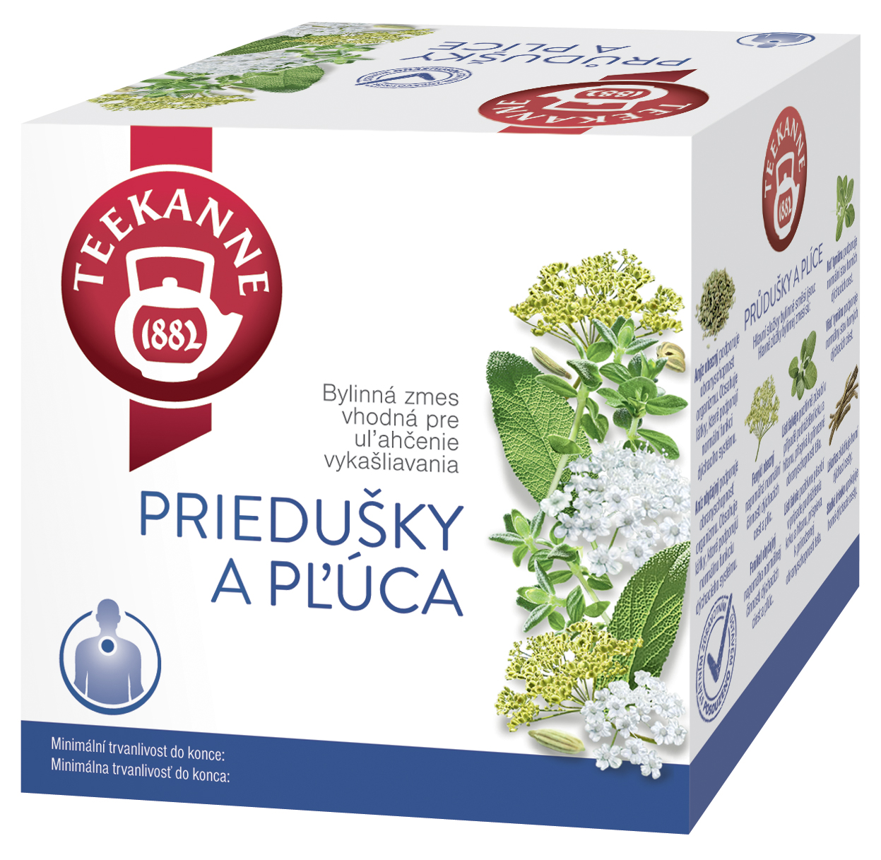 TEEKANNE Priedušky a pľúca funkčný čaj 20 g