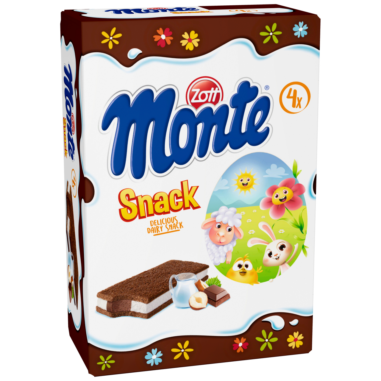 Zott Monte Snack choco chlad. 4 x 29 g