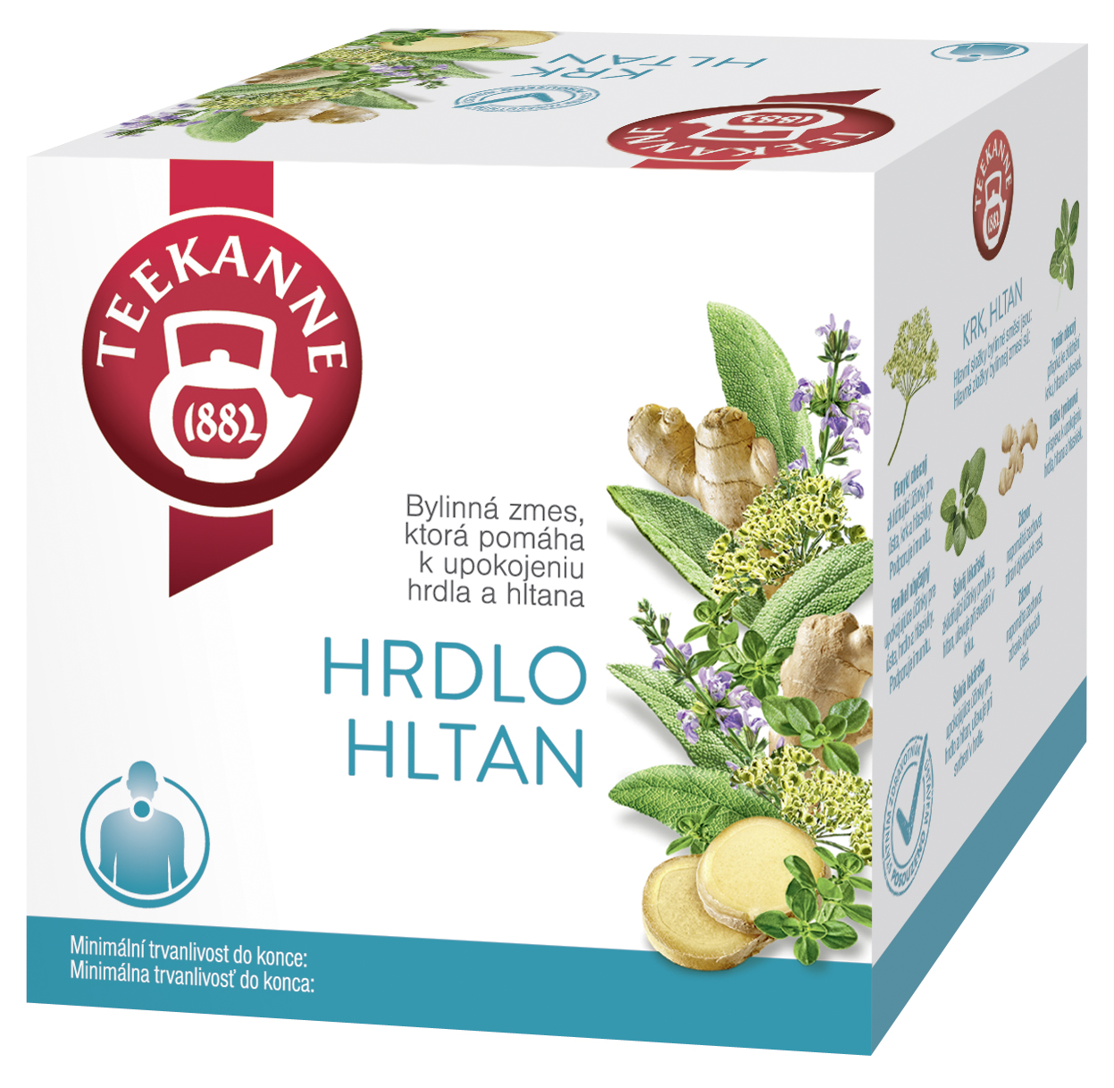 TEEKANNE Hrdlo a hltan funkčný čaj 20 g