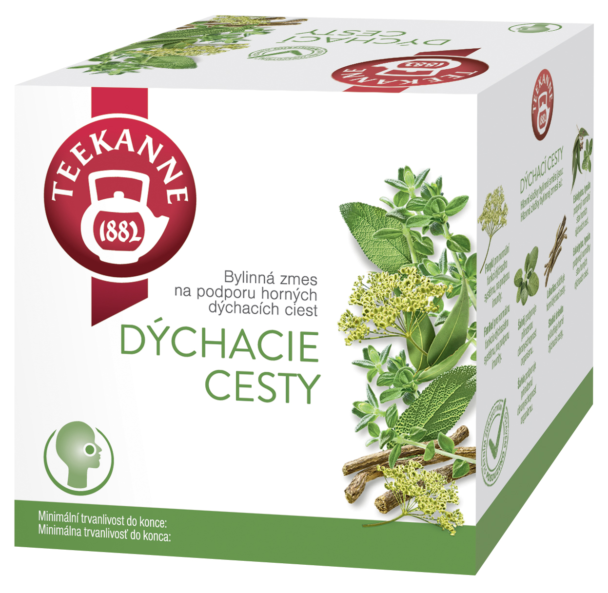 TEEKANNE Hrdlo a dýchacie cesty funkčný čaj 20 g