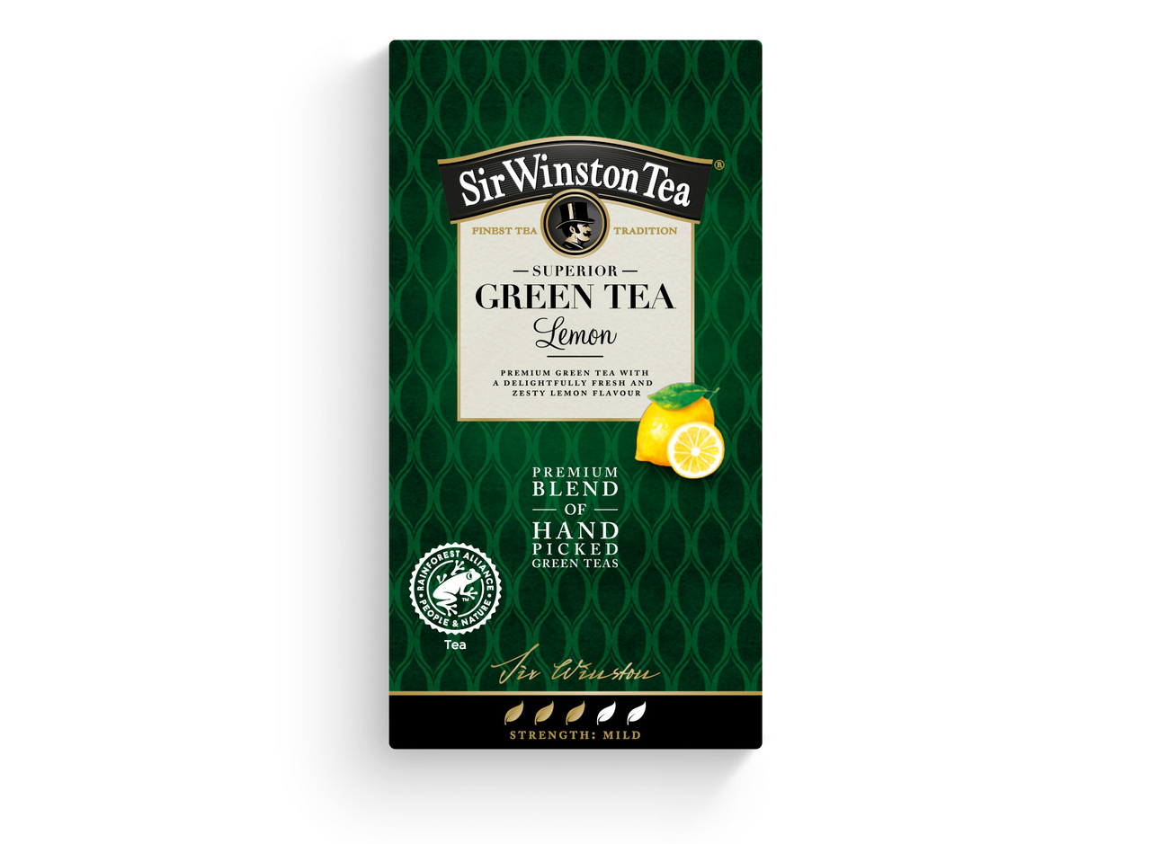 Sir Winston Green Tea lemon 35 g