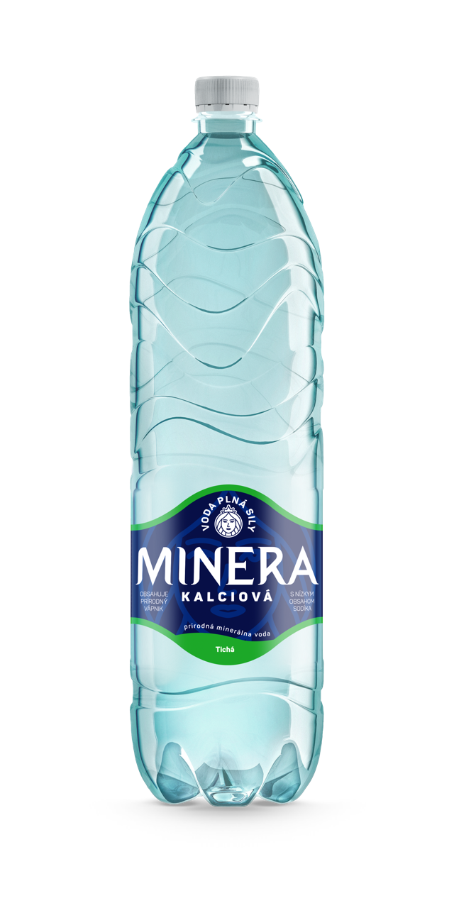MINERA Kalciová prírodná minerálna voda tichá 6 x 1,5 l vratná PET fľaša