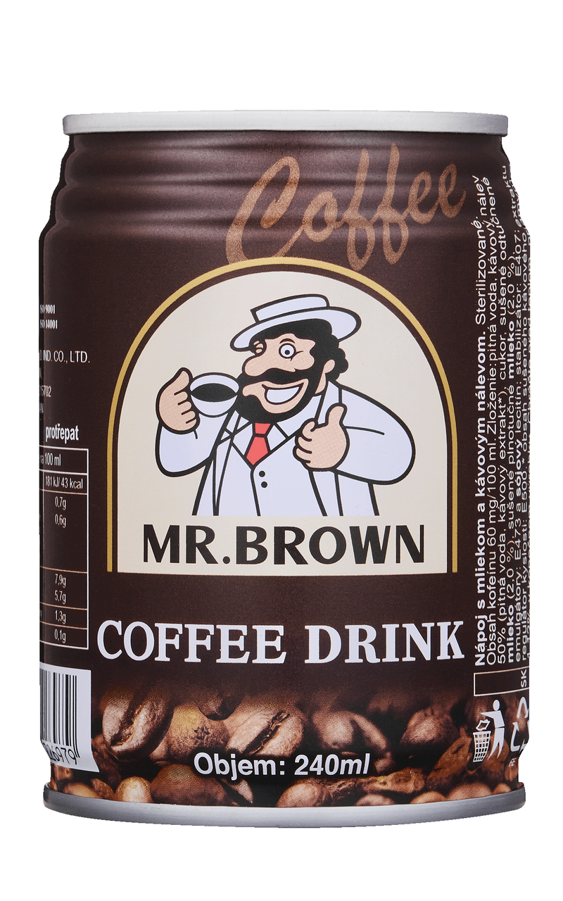 MR.BROWN Classic ľadová káva 24 x 240 ml