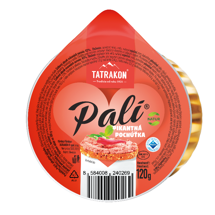 TATRAKON Pali pikantná pochúťka 120 g