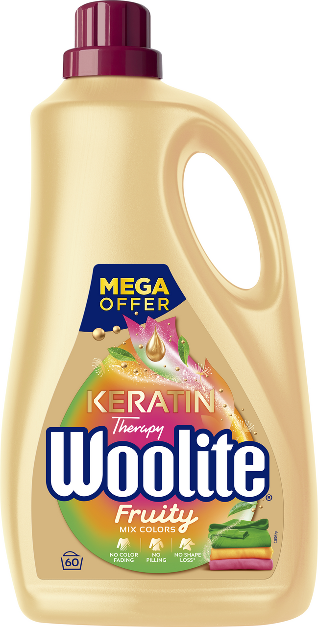 Woolite Fruity prací gél (60 praní) 3,6 l
