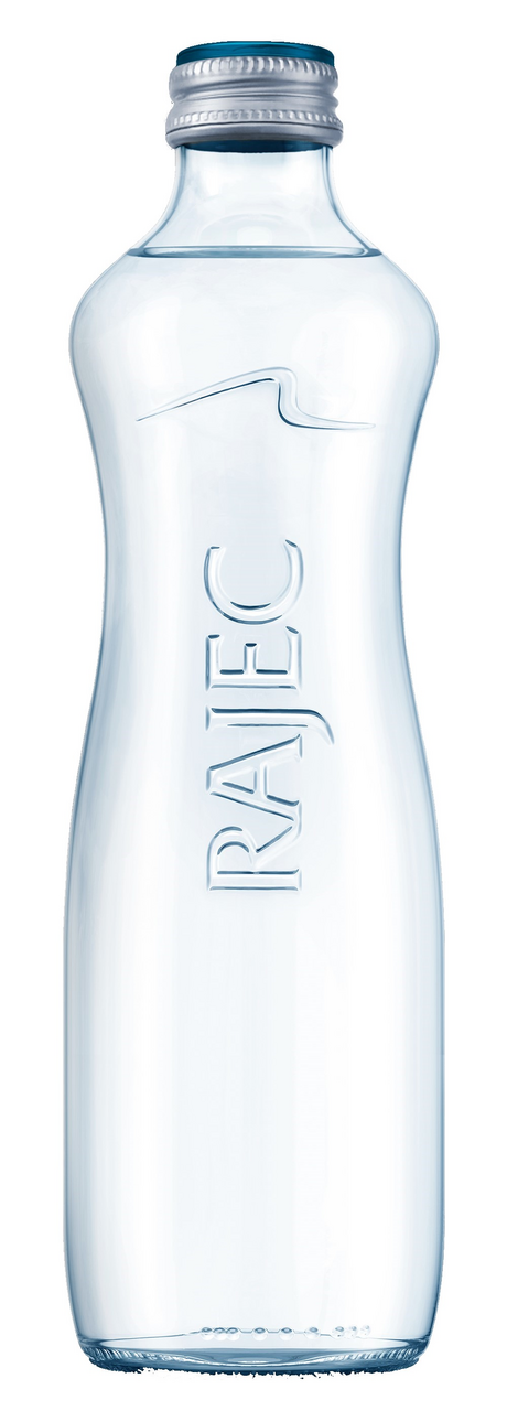 RAJEC Pramenitá voda nesýtená 24 x 330 ml SKLO
