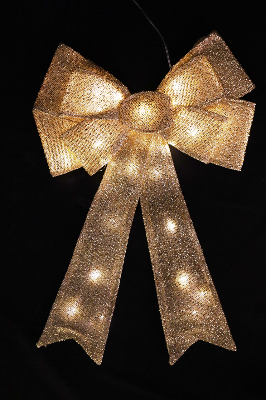 Tarrington House Mašľa 60 cm zlatá 1 ks