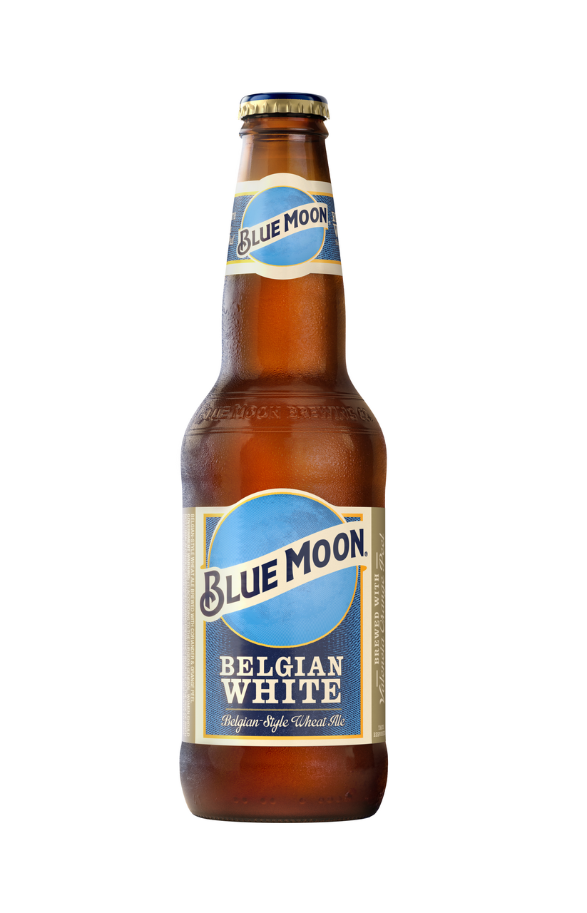 BLUE MOON Belgian White ALE pivo 24 x 330 ml SKLO