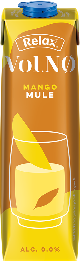 Relax Vol. NO nápoj mango mule 12 x 1 l tetrapack