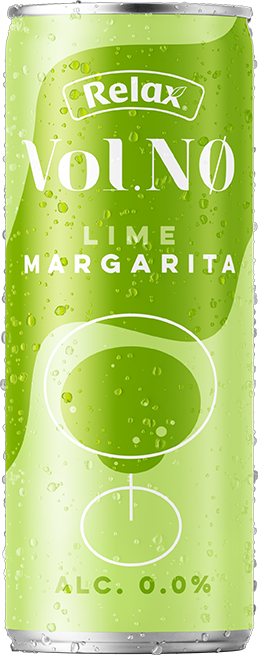 Relax Vol. NO nápoj lime margarita 12 x 330 ml vratná plechovka