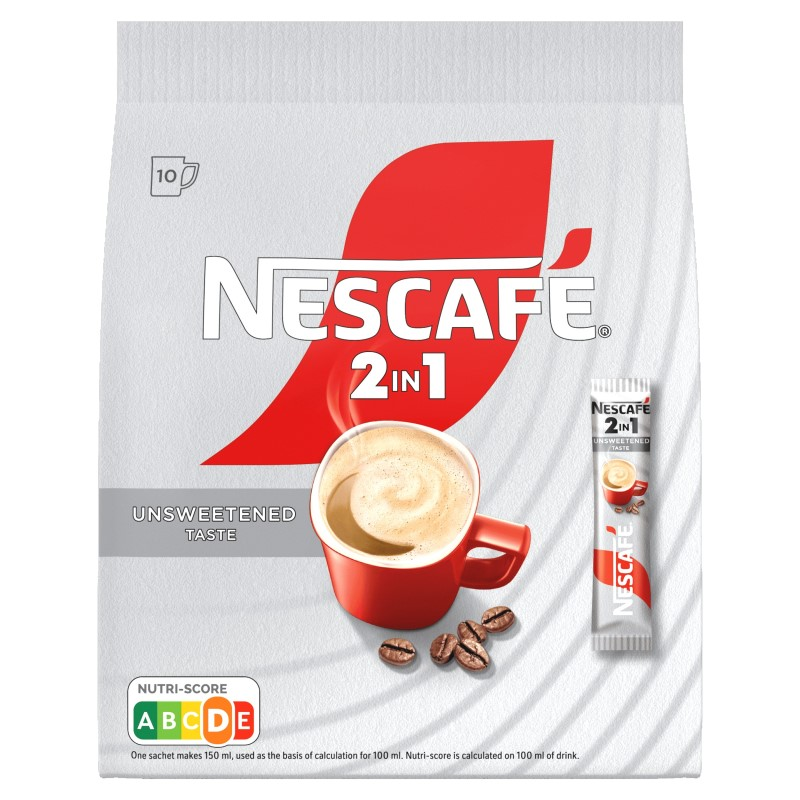 NESCAFÉ 2v1 káva instantná 10 x 8 g