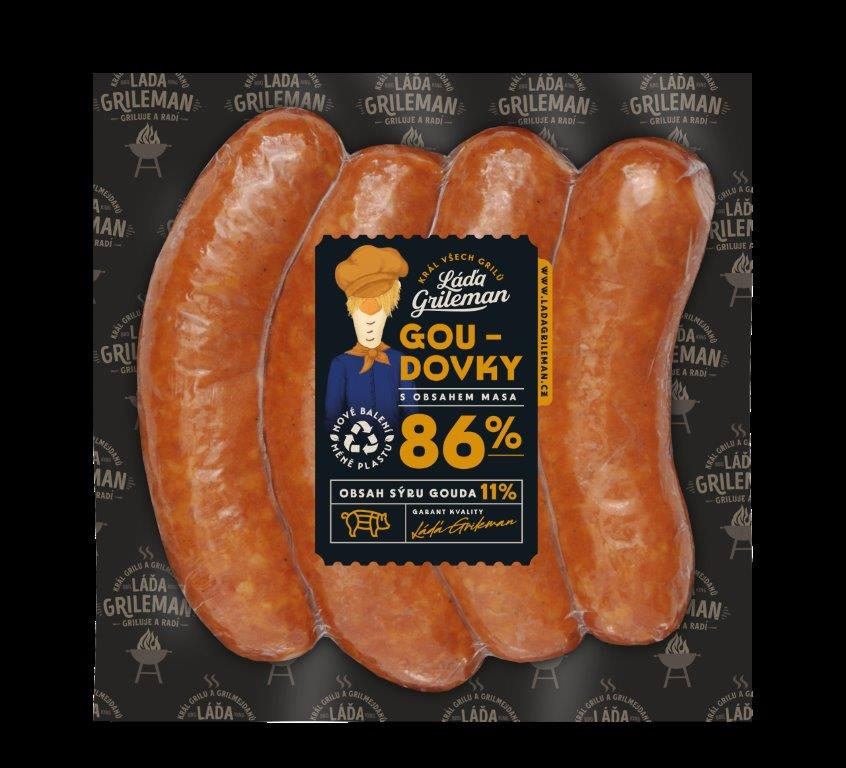 KOSTELECKÉ UZENINY Goudovky chlad. 450 g